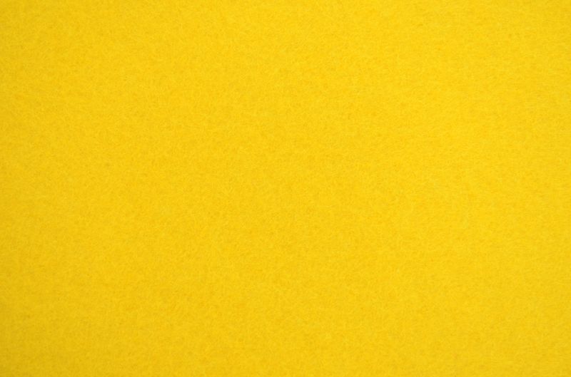 Фетр жовтий 70х60 см, 10 аркушів, щільність 180 г/м2 Hard Santi