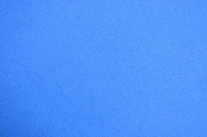 Фетр блакитний 70х60 см, 10 аркушів, щільність 180 г/м2 Hard Santi