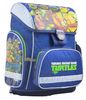 Рюкзак шкільний каркасний 1 Вересня H-26 Turtles Рельєфна ортопедична спинка, система кріплення лямок, посилене дно, світловідбиваючі елементи