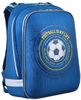 Рюкзак шкільний каркасний 1 Вересня H-12 Football Рельєфна ортопедична спинка, система кріплення лямок, посилене дно, світловідбиваючі елементи
