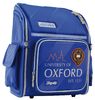 Рюкзак шкільний каркасний 1 Вересня H-18 Oxford Рельєфна ортопедична спинка, система кріплення лямок, посилене дно, світловідбиваючі елементи