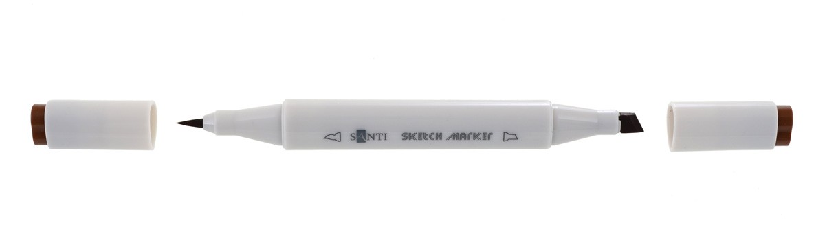Скетч маркер, кофейный SM-02 SANTI sketch