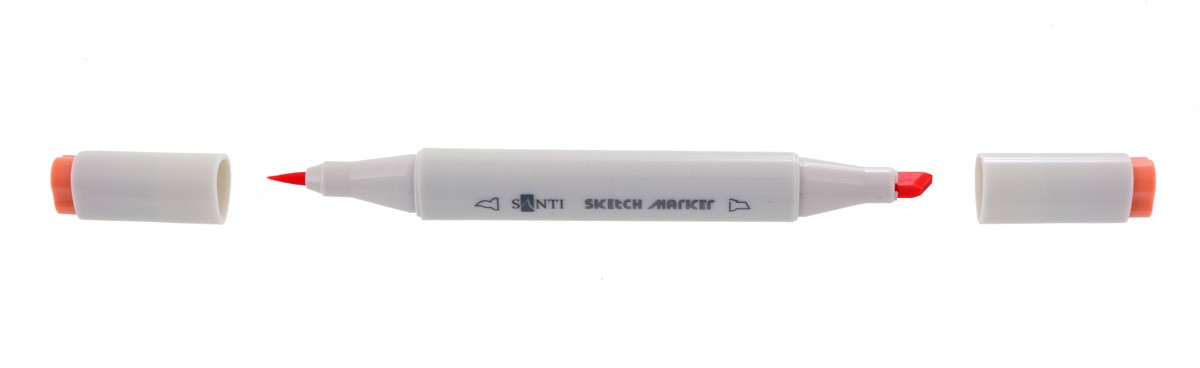 Скетч маркер, коралловый SM-18 SANTI sketch