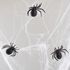 Набор пластиковых черных пауков для декора, 50 шт. 973284 Yes