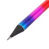 Олівець чорнографітний мікс, фольгований з кристалом Black Rainbow Yes