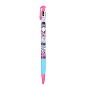 Ручка шариковая автоматическая синяя 0,6 мм Santoro Summer and Candy Yes