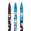 Ручка шариковая синяя 0,7 мм микс Space Aliens Yes