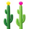 Ручка кулькова синя 0,8 мм Blooming Cactus Yes