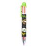 Ручка шариковая автоматическая 1 мм, 6 цветов Zombie Yes