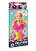Карандаши цветные 12 цветов Barbie Yes