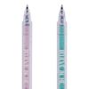 Ручка гелевая пиши-стирай автоматическая синяя 0,5 мм, микс Unicorn dreams 412011 Yes
