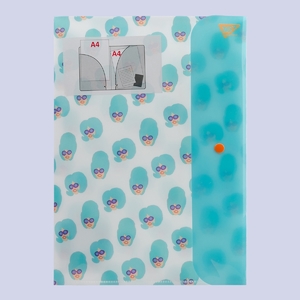 Папка-органайзер А4, 3 отделения, 2 кармана на кнопке Fancy Yes