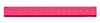 Лінійка 15 см, металева яскраво-рожева перламутрова Triangle Yes