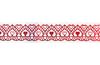 Стрічка паперова самоклеюча червона, ширина 15 мм, довжина 3 м, фольгована З любов'ю 742378 Santi