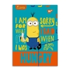 Папка А4 на гумці, з кольоровими роздільниками Minions 492101 Yes