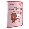 Папка А4, на блискавці, з внутрішньою кишенею Line Friends 492108 Yes