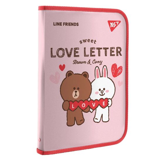 Папка А4, на блискавці, з внутрішньою кишенею Line Friends 492108 Yes Папка А4, на блискавці, з внутрішньою кишенею Line Friends 492108 Yes