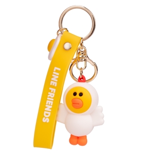 Брелок силіконовий Chicken Sally. Line Friends 559366 Yes