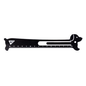 Линейка-закладка металическая, 15 см Black Dog 370637 Yes