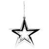 Елочное украшение, размер 15 см, глянцевое серебряное Звезда 974443 Novogod'ko