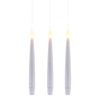 Набір LED свічок з пультом керування, розмір 15 см, 3 шт в упаковці Літаючі свічки 974446 Novogod'ko