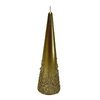 Свічка декоративна парафінова, 5х20 см Ялинка золота 974674 Novogod'ko