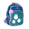 Рюкзак шкільний каркасний Dandelion Cats S-78 Yes, ортопедична спинка, нагрудний ремінь, світловідбиваючі елементи