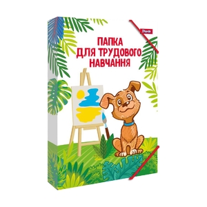 Папка для уроків праці А4, на гумці Zoo Land 500234 1 Вересня