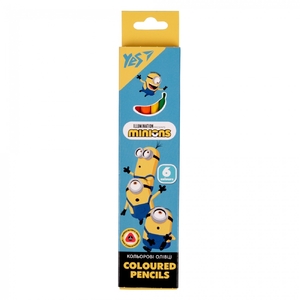 Олівці кольорові, 6 кольорів Minions 290711 Yes