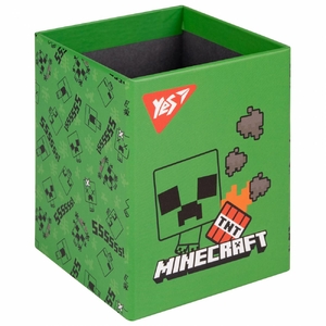 Стакан-підставка для письмового приладдя, 8х8х10 см Minecraft 708215 Yes