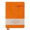 Щоденник датований 2024 А5, 368 сторінок в лінію, м'яка обкладинка Integro 252421 Leo Planner