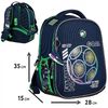 Рюкзак шкільний каркасний Your Goal H-100 559553 Yes, ортопедична спинка, світловідбиваючі елементи, нагрудний ремінь