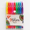 Набір гелевих ручок, 9 кольорів, 0,8 мм Neon 420432 Yes