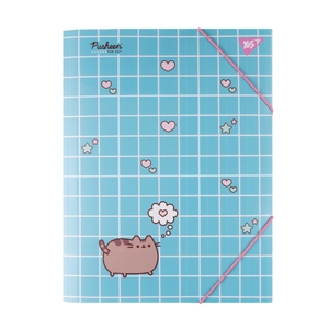 Папка А4, на резинках Pusheen Hearts 492215 Yes