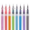 Ручка гелевая 0,5 мм, микс 8 цветов Crystal 420438 Santi