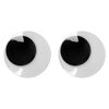 Оченята самоклеючі чорні, 18 мм, 50 шт в упаковці 954635 Santi