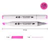 Скетч-маркер флуоресцентний рожевий SA-126 Professional 390794 Santi
