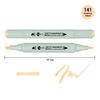 Скетч-маркер жовтець SA-141 Brush 390946 Santi