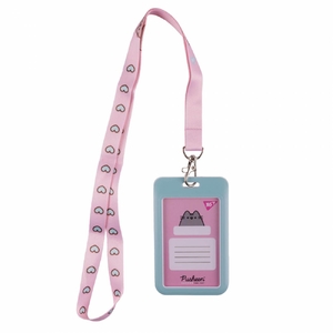 Бейдж вертикальний, 8,5х5,4 см, на стрічці 1,5х90 см Pusheen 940310 Yes