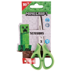 Ножиці дитячі, 13 см, з прогумованими ручками Minecraft 480430 Yes