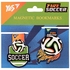 Закладки магнітні, 2 шт в наборі Football 708111 Yes