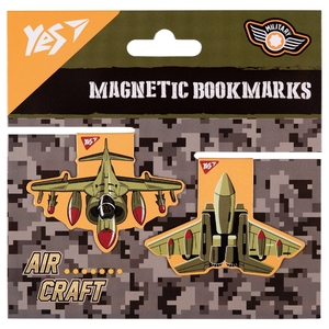 Закладки магнітні, 2 шт в наборі Military 708112 Yes