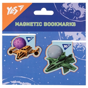 Закладки магнітні, 2 шт в наборі Super Space 708116 Yes