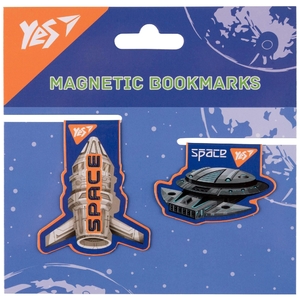 Закладки магнітні, 2 шт в наборі Ultra Space 708117 Yes