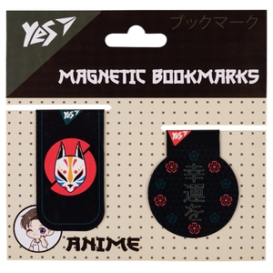 Закладки магнітні, 2 шт в наборі Anime fox 708120 Yes