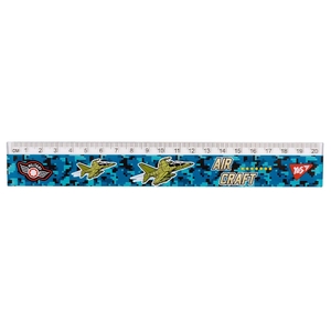 Линейка пластиковая, 20 см Military 370668 Yes