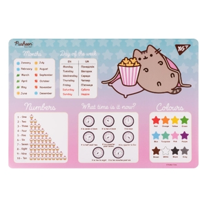 Підкладка для письма А3 Pusheen Popcorn 492260 Yes
