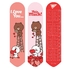 Закладка 2D, мікс Line Friends hearts 708136 Yes