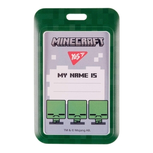 Бейдж-слайдер вертикальний, 7х11 см Minecraft 940322 Yes