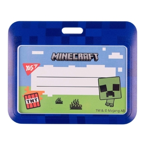 Бейдж-слайдер горизонтальный, 8х10 см Minecraft 940325 Yes